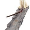 Animal Collection~ H2516G6 Wolf Call Incense Burner 29cm White