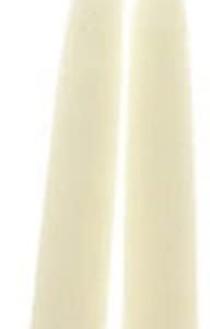 Witchcraft~Home Party Wedding 7" Antique White Taper Candle Pair