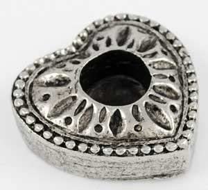 Witchcraft~Heart Chime Candle Holder by