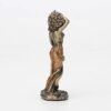 Magic  Collection~3 1/2 Inch Oshun Santeria Orisha Goddess of Love, Beauty and Marriage Cast Resin Hand Painted Antique Bronze Finish Statue Home Decor