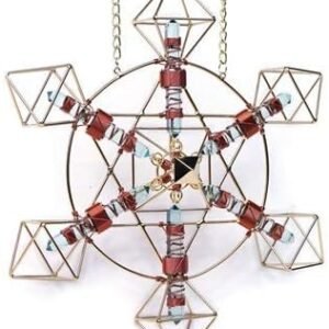 Crystal Healing Tool - Planetary Solar Shambhala Star - Copper Wire