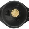Witchcraft~Cast Iron Cauldron w/handle, ideal for smudging, incense burning, ritual purpose, decoration, candle holder, etc. (6"Diameter handle to handle, Inside Diameter 4 1/8")