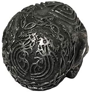 Magic  Collection~18 Mini 1.5" Silver Skulls Gothic Celtic Tribal Figurine Paperweights