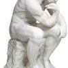 Magic  Collection~Design Toscano QL0197710 Rodin's Thinker Man Statue, Medium, 10 Inch, Polyresin, Bronze Verdigris Finish