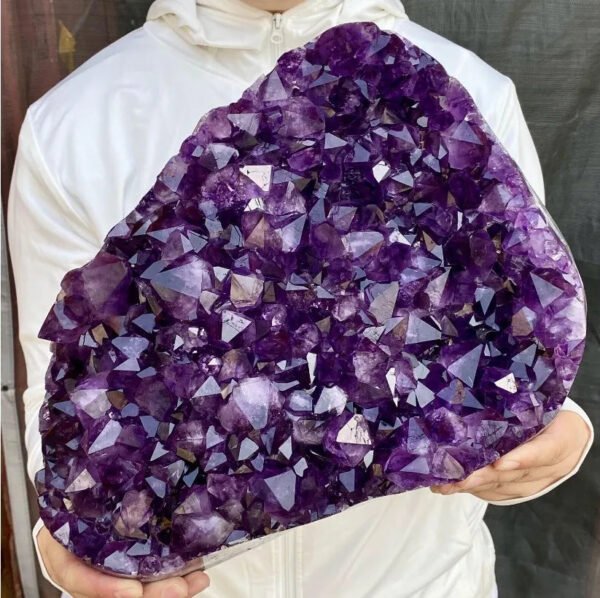 Natural Amethyst Quartz Purple Crystal Cluster Healing Stones Specimen Home Decoration Crafts Decoration
