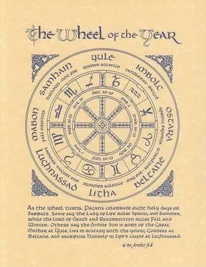 Witchcraft~EPPAG Pagan Year Poster
