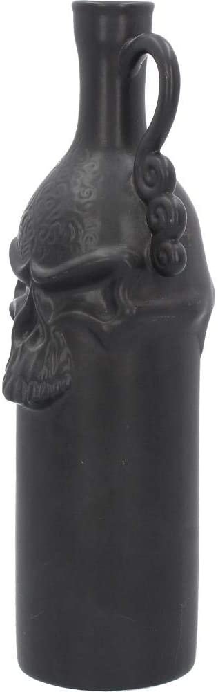 Dark Collection~Decadent Death Decanter Bottle 28cm Black