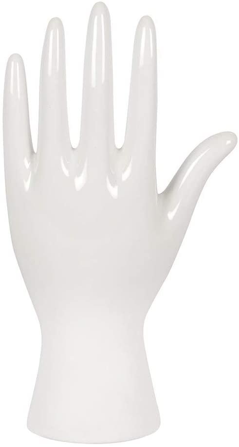 Home Decor~something different White Palmistry Hand Ornament