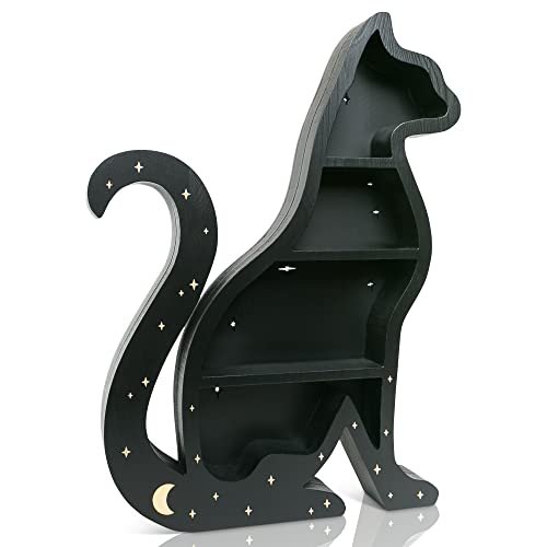Cat Wall Display  Cat-Shaped Floating Shelves Wall Decor