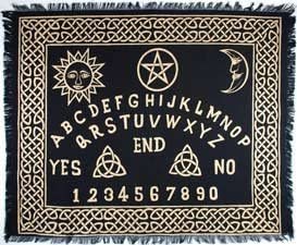 Witchcraft~Ouija-Board Altar Cloth