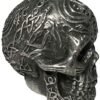 Magic  Collection~18 Mini 1.5" Silver Skulls Gothic Celtic Tribal Figurine Paperweights