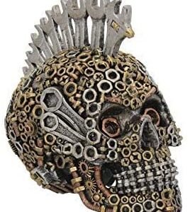 Steampunk Collection~Mechanically Minded Small Figurine 19cm Silver