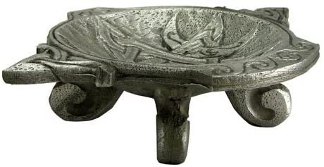 Magicun Altar~Dryad Design Pewter Moon Phase Pentacle Wiccan Altar Bowl