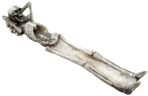 Dark Collection~NEM3932 Take It Easy Incense Burner 28.5cm Ivory