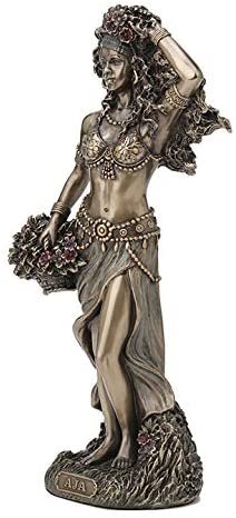 Magic  Collection~8 5/8 Inch Aja Santeria Orisha of Forest and Herbs Cold Cast Resin Antique Bronze Finish Statue Home Decor