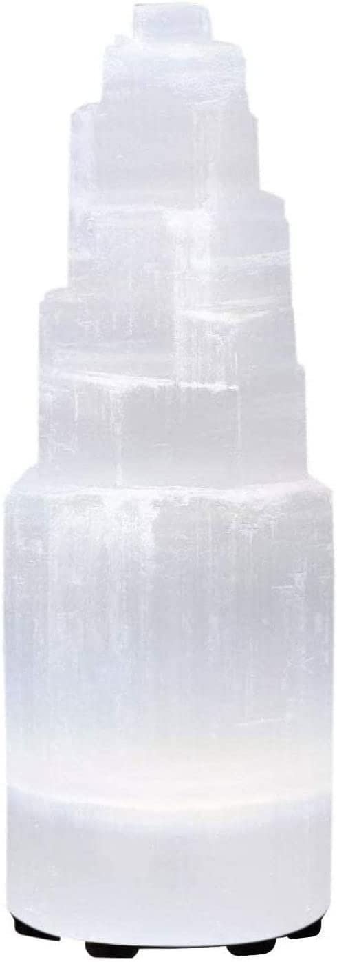 Selenite Crystal Lamp Crystal Light Lamp, Healing & Meditation Extra Large Crystal