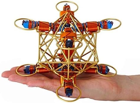 Crystal Healing Tool - Mandala of Light for Personal and Planetary Healing Creating a Peaceful, Harmonic, Protective, Relaxing Space - Portable