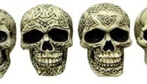 Dark Collection~Sinister Smiles S/4 7cm, Resin, Ivory