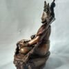 Magic  Collection~Authentic 6" Kubera Statue Also Known as Jambhala Chief of Demons of The Lower World. Hand Made in Nepal - Tibetan Buddha Statue - Peace Harmony Buddhism Statue - Antique Style