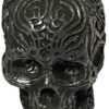 Magic  Collection~18 Mini 1.5" Silver Skulls Gothic Celtic Tribal Figurine Paperweights