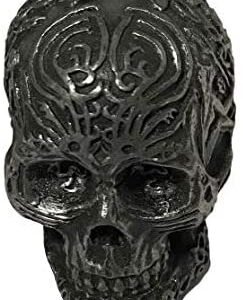 Magic  Collection~18 Mini 1.5" Silver Skulls Gothic Celtic Tribal Figurine Paperweights