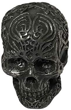 Magic  Collection~18 Mini 1.5" Silver Skulls Gothic Celtic Tribal Figurine Paperweights