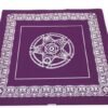 49*49cm pentacle Tarot game tablecloth non-woven material board game textiles  tarots table cover playing cards Tarot &Divination