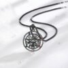 Tetragrammaton Necklace Wiccan Protection Amulet Pentacle Star Jewelry