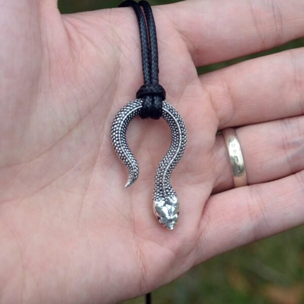 4type Witch Snake Necklace Serpent Pendant Amulet Magic Gothic Pagan Jewelry For Women