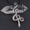 4type Witch Snake Necklace Serpent Pendant Amulet Magic Gothic Pagan Jewelry For Women