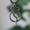 4type Witch Snake Necklace Serpent Pendant Amulet Magic Gothic Pagan Jewelry For Women