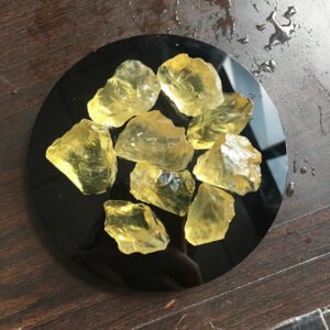 Magicun Crystal~50 g Natural citrine original stone Brazil original ore crushed stone large grain carving landscaping decoration