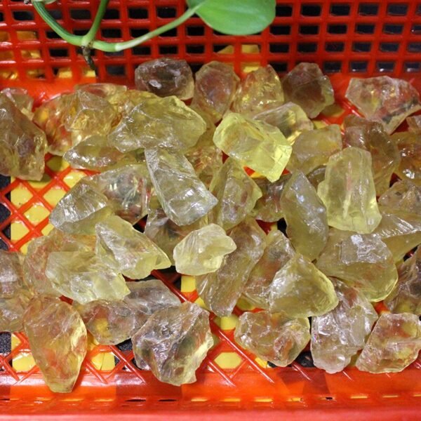 Magicun Crystal~50 g Natural citrine original stone Brazil original ore crushed stone large grain carving landscaping decoration