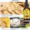 Ginger Hair Growth Essential Oil Fast Growing Products Natural Anti Hair Loss Prevent Hair Dry Frizzy Damaged Repair Care