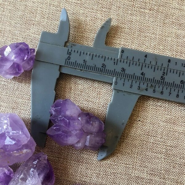 Magicun Crystal~50g Natural amethyst cluster Amethyst grave sharp bone original stone specimen mineral crystal decoration decorative fish tank