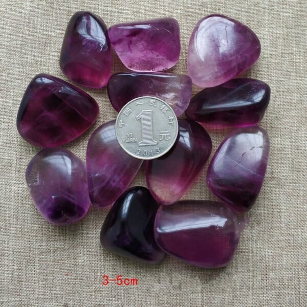 Magicun Crystal~50g natural purple fluorite ore original bare stone crystal  ornaments aroma energy stone   landscaping pendant original stone