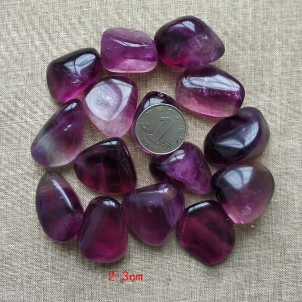 Magicun Crystal~50g natural purple fluorite ore original bare stone crystal  ornaments aroma energy stone   landscaping pendant original stone