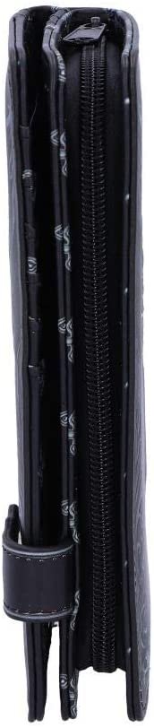 Wiccan Collection~B5117R0 Edgar Allen Poe Nevermore Raven Purse, PU, Black, 18.5cm