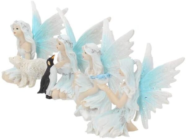 Fantasy Collection~ Frozen Friends Set of 4, 7cm, Resin, Multi-Coloured