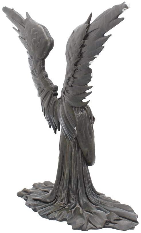 Magicun N.Giftware~Angel of Death Figurine 23cm Black
