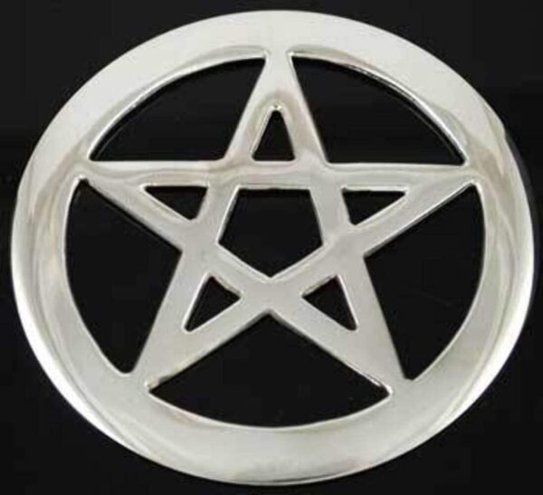 Witchcraft~Pentagram Altar Tile 4"