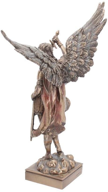 Light Collection~Archangel St Michael Peace And Justice Figurine 42cm Bronze