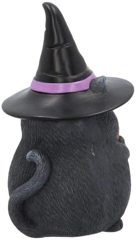 Animal Collection~ Lucky Black Cat Figurine 16cm, Resin, 12cm