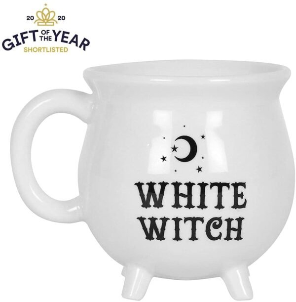 White Witch Cauldron Mug