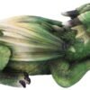 Fantasy Collection~ Emerald Dreaming Sleeping Green Dragon Figurine, Polyresin, 31.3cm