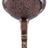 Mythology Collection~ B4952R0 Drakkar Viking Dragon Boat Goblet, Resin w/stainless steel insert, Brown, One Size