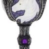 Fantasy Collection~ U2886H7 Unicorn Elixir Goblet Goblet 22cm Black