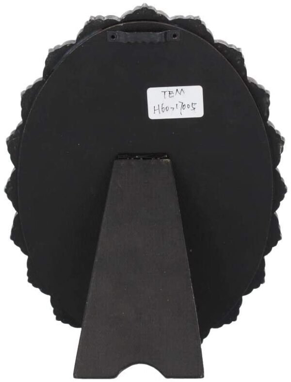 Dark Collection~Beautiful Wall Plaque 22cm Grey, Polyresin