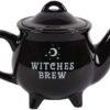 Witches Brew Ceramic Black Tea Pot