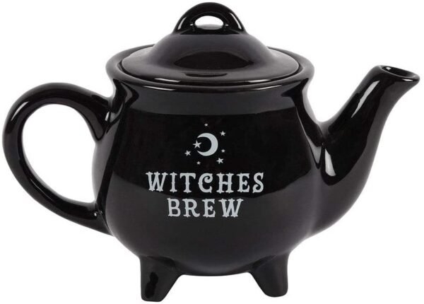 Witches Brew Ceramic Black Tea Pot